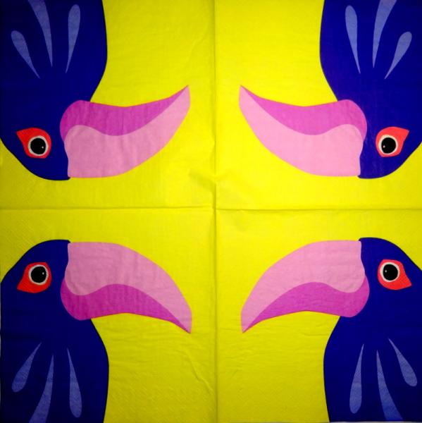 074 Papagei - 3-lagig - CS